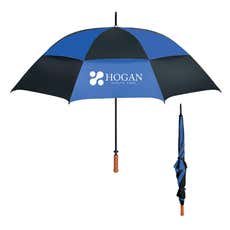 Nylon Vented Windproof Golf Umbrella - 68" arc