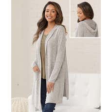 Boxercraft&reg; Cuddle Fleece Cardigan - Women