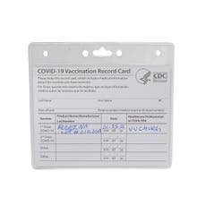 4" x 3" Vinyl Vaccination Holder