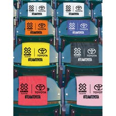 Hemmed Terry Loop Rally Towel - 11" x 16"