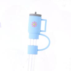 Stanley Cup Style Silicone Straw Topper -  10mm
